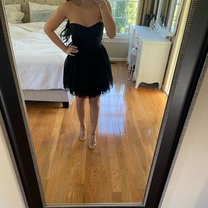 Black cocktail dress